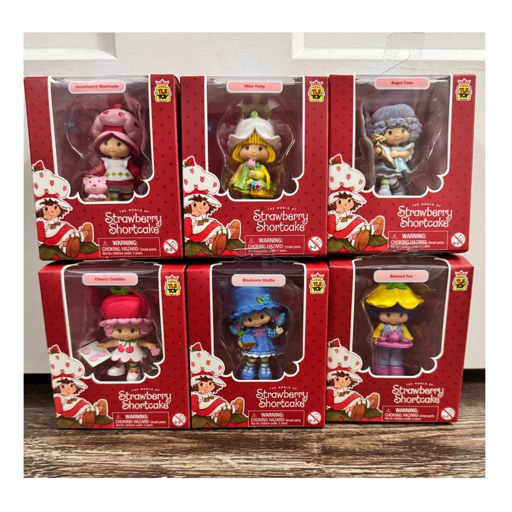 Strawberry Shortcake Mini Figure Set🍓